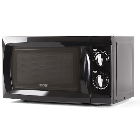 Countertop Microwave Oven, 0.6 Cu. Ft, Black